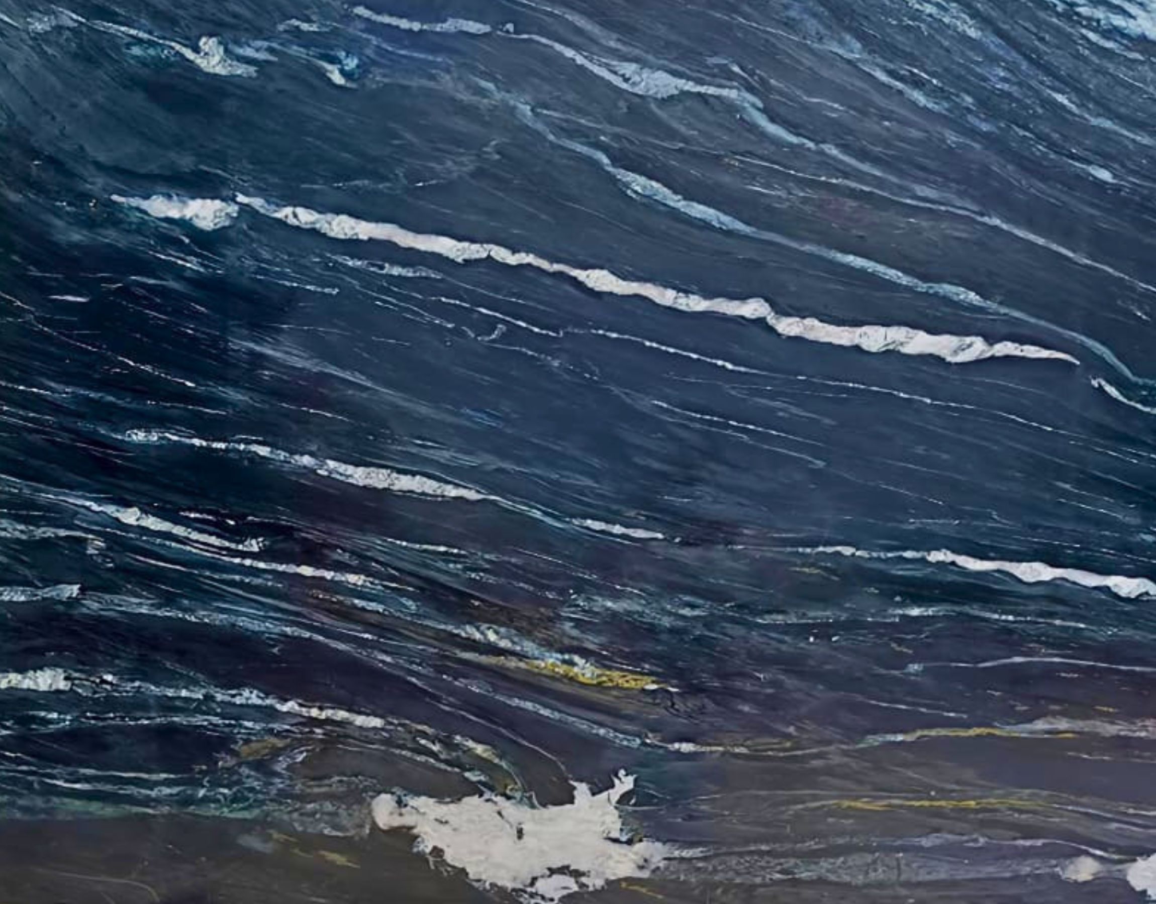 Marine Black Marble